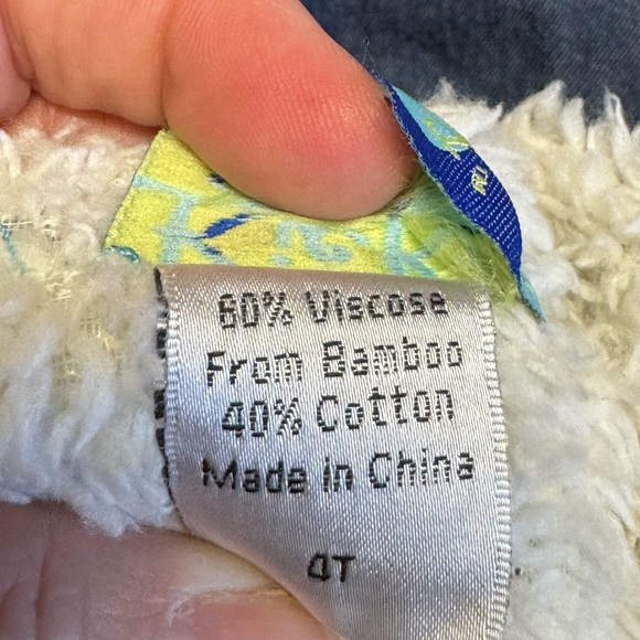 EUC Kickee Pants Lined Denim Jacket SZ 4T - Picture 3 of 5